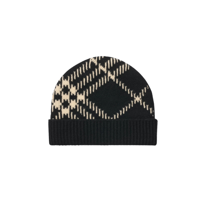 Br Karo-Strick Beanie