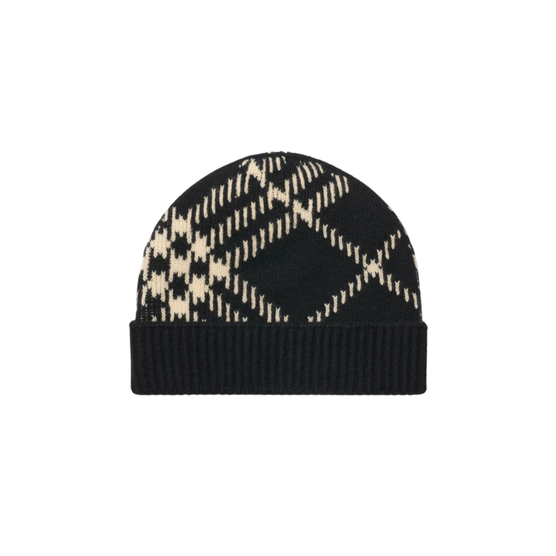 Br Karo-Strick Beanie